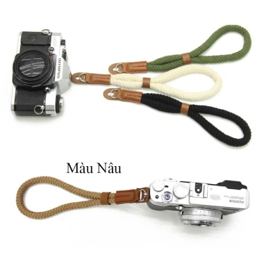 Dây máy ảnh Shetu hand strap đeo cổ tay - Giá 130.000đ, chất liệu mềm, chống trượt, thoải mái