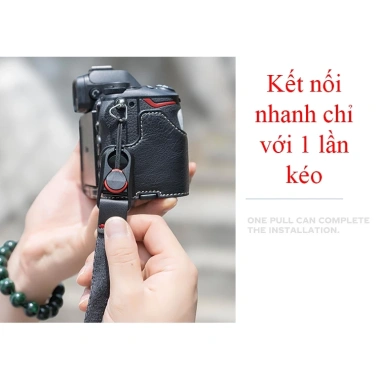 Dây máy ảnh STAR đeo cổ tay tháo nhanh – Phù hợp Fuji XT5, Canon R50, Nikon Z30, Sony ZV-E10 – Giá 179,100₫