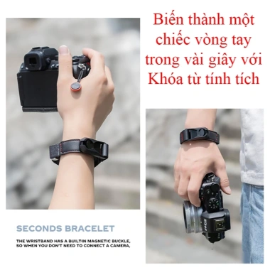 Dây máy ảnh STAR đeo cổ tay tháo nhanh – Phù hợp Fuji XT5, Canon R50, Nikon Z30, Sony ZV-E10 – Giá 179,100₫