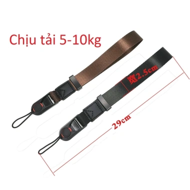 Dây máy ảnh TD85 đeo cổ tay, đầu tháo lắp nhanh - Chỉ 132.000₫ (giảm từ 168.960₫)
