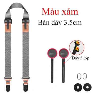 Dây máy ảnh tháo nhanh JISHEJIA J801 - Đeo chéo vai tiện lợi, giảm giá 23% chỉ 323.000₫