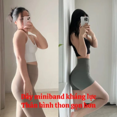 Dây miniband S690 cao su đàn hồi, kháng lực đa mức - Tập gym, yoga, tăng cơ chân, vai, mông, đùi cho nam nữ - Giá chỉ 39.000₫ 3