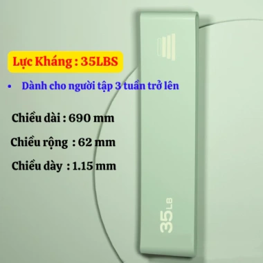 Dây miniband S690 cao su đàn hồi, kháng lực đa mức - Tập gym, yoga, tăng cơ chân, vai, mông, đùi cho nam nữ - Giá chỉ 39.000₫ 7