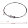 Dây Móc Chìa Khóa 5.91in Thép Không Gỉ - Siêu Bền Cho Leo Núi và Hành Lý 2