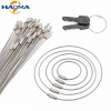 Dây móc khóa vòng thép không gỉ 5-10-20 chiếc - Khóa vòng tròn, cáp ngoài trời, tiện ích cho trại và hành lý, giá ưu đãi 22.983₫