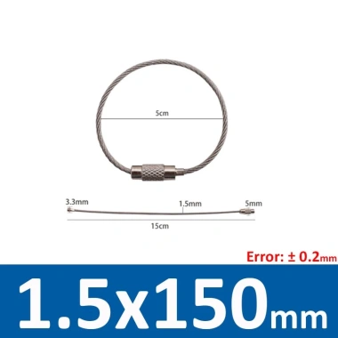 Dây móc khóa vòng thép không gỉ 5-10-20 chiếc - Khóa vòng tròn, cáp ngoài trời, tiện ích cho trại và hành lý, giá ưu đãi 22.983₫ 10 Dây móc khóa vòng thép không gỉ 5-10-20 chiếc - Khóa vòng tròn, cáp ngoài trời, tiện ích cho trại và hành lý, giá ưu đãi 22.983₫ 10