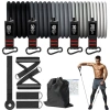 Dây ngũ sắc móc kéo cáp kháng lực đàn hồi tập full body cho nam nữ – Pilates, Gym, Giá ưu đãi 399.000đ 6