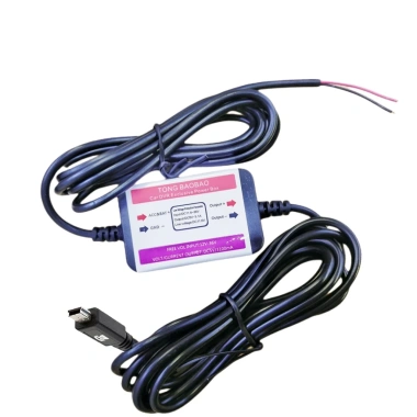 Dây nguồn camera hành trình mini USB, lấy điện từ bình ắc quy, hoạt động khi đỗ xe, giá 65.000₫