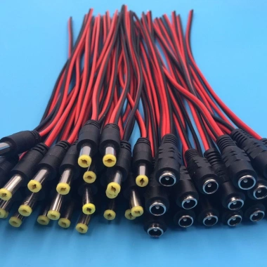 Dây Nguồn DC 5.5x2.1mm 25cm Cặp Độc Cái Lõi Đồng Nguyên Chất Chịu Tải Cao Giá 9.000đ 3