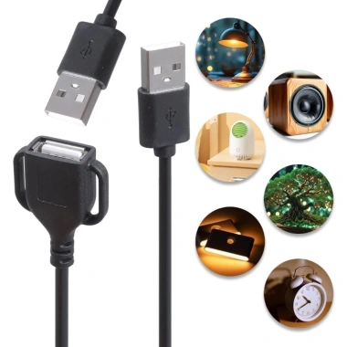 Dây nguồn mở rộng USB 3m hạng nặng cho quạt đèn USB năng lượng mặt trời - 67.100₫ 6 Dây nguồn mở rộng USB 3m hạng nặng cho quạt đèn USB năng lượng mặt trời - 67.100₫ 6