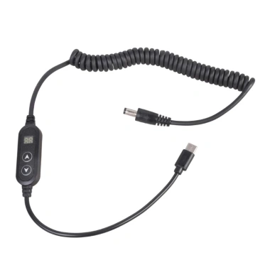 Dây nguồn USB‑C PD 5V 5x2.1mm, điều chỉnh, nhựa, dùng cho màn hình LED 104.500₫