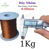 Dây nhôm bọc ÊMAY cách điện 1kg - Quấn biến áp, cuộn linh kiện điện tử Quỳnh Diễn 7