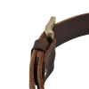 Dây nịt da bò thật 130cm - Tặng đục lỗ, đầu khoá kim mạ đồng, thời trang, bảo hành 12 tháng - Giá chỉ 312.000₫ 9