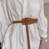 Dây Nịt Da Unisex To Dáng Dài Cá Tính Y2K - Mix Outfit Năng Động, Giá 49.500 9