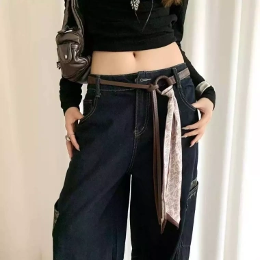 Dây Nịt Form Mỏng Dáng Dài Mix Dây Vải Cá Tính Y2K Outfit Năng Động 126.900₫ 7
