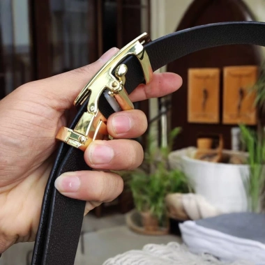 Dây Nịt Nam Da Bụng Hông Cá Sấu TS124A - Rất Mềm Bền, Giá ưu đãi 628.000đ
