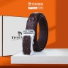 Dây nịt nam da cá sấu thật Thiendi BALT02 Quà tặng sang trọng giảm giá ưu đãi