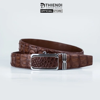 Dây nịt nam da cá sấu thật Thiendi BALT02 Quà tặng sang trọng giảm giá ưu đãi