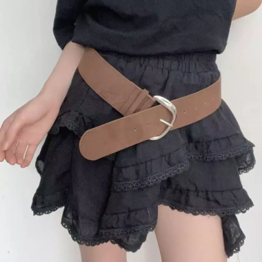 Dây Nịt Unisex Da Mix Đinh Tán Y2K – Chữ Cá Tính, Năng Động, Giảm Giá 153k
