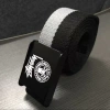 Dây nịt vải graffiti hip hop, khóa tự động, họa tiết Simpsons - Chỉ 45.980₫ 28