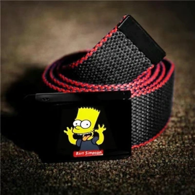 Dây nịt vải graffiti hip hop, khóa tự động, họa tiết Simpsons - Chỉ 45.980₫ 33 Dây nịt vải graffiti hip hop, khóa tự động, họa tiết Simpsons - Chỉ 45.980₫ 33