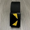 Dây nịt vải graffiti hip hop, khóa tự động, họa tiết Simpsons - Chỉ 45.980₫ 38