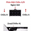 Dây Nối Dài 8 Pin CPU Asia Horse Hydrus LED ARGB Gập 90 Độ - Giá siêu ưu đãi 329k, rẻ nhất thị trường, chất lượng cao, lắp nhanh 6