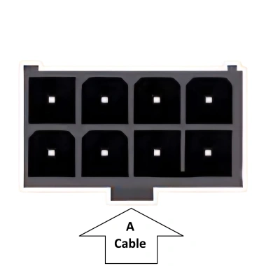 Dây Nối Dài 8 Pin CPU Asia Horse Hydrus LED ARGB Gập 90 Độ - Giá siêu ưu đãi 329k, rẻ nhất thị trường, chất lượng cao, lắp nhanh 8