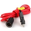 Dây Nối Dài Bật Lửa Thuốc Lá 12V/24V Công Suất Cao, Ổ Cắm Điện Xe Ô Tô, Đậm Bền 8