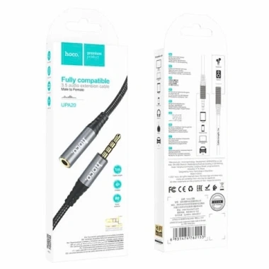 Dây nối dài tai nghe 3.5mm Hoco UPA20 - Kết nối mic, chất liệu bền, âm thanh ổn định, dễ lắp đặt, giá ưu đãi 47.000 VND 8 Dây nối dài tai nghe 3.5mm Hoco UPA20 - Kết nối mic, chất liệu bền, âm thanh ổn định, dễ lắp đặt, giá ưu đãi 47.000 VND 8