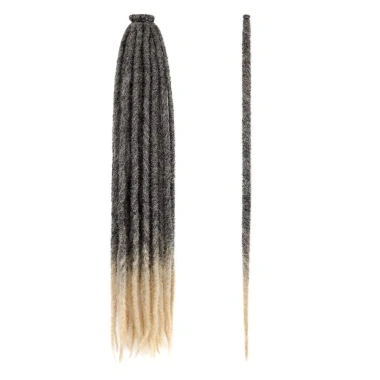 Dây nối dreadlock SEIZ6O 36 inch Ombre Hippie tự nhiên - DIY reggae móc bím tóc 7