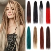 Dây nối dreadlock SEIZ6O 36 inch Ombre Hippie tự nhiên - DIY reggae móc bím tóc 8