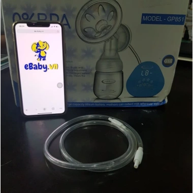 Dây ống hơi dẫn khí máy hút sữa điện đôi Gluck Baby 2