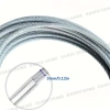 Dây phơi cáp thép 4.6m bọc vinyl chống gỉ, carabiner, chịu lực cao, treo quần áo 9
