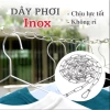 Dây phơi inox 304 chống gỉ, móc tiện lợi, ăn mòn thấp, bền bỉ - chỉ 50.000₫ 5