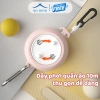 Dây Phơi Quần Áo 10m Gập Gọn Thông Minh GUD PQA01 - Du Lịch, Gia Dụng, Dễ Lắp Đặt, Bảo Vệ Quần Áo - Chịu Tải Cao 2