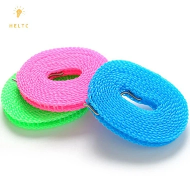 Dây phơi quần áo chống gió 3-10m điều chỉnh, di động, không trượt - Du lịch tiện