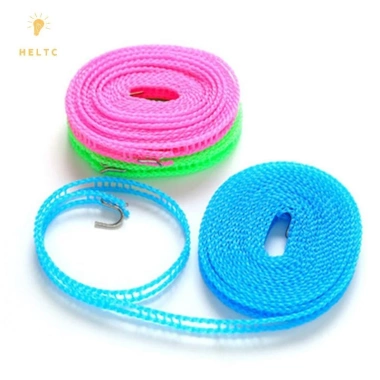 Dây phơi quần áo chống gió 3-10m điều chỉnh, di động, không trượt - Du lịch tiện