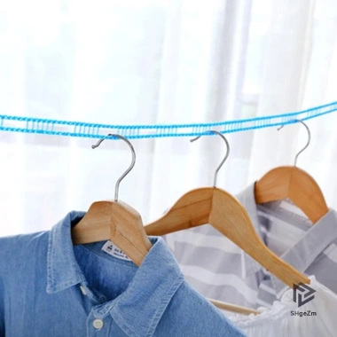 Dây phơi quần áo chống gió 3‑10m điều chỉnh, di động, không trượt, du lịch 2 Dây phơi quần áo chống gió 3‑10m điều chỉnh, di động, không trượt, du lịch 2