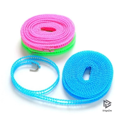 Dây phơi quần áo chống gió 3‑10m điều chỉnh, di động, không trượt, du lịch