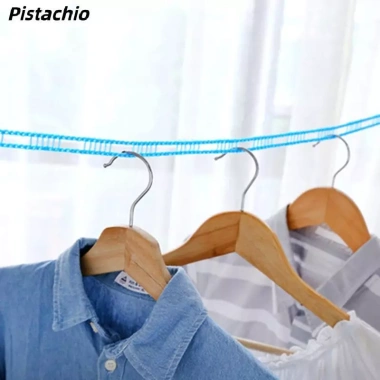 Dây phơi quần áo chống gió bền 3-10m, di động tiện lợi cho du lịch - Giá rẻ 2
