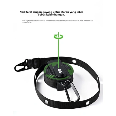 Dây phơi quần áo đa chức năng di động cho ô tô và cắm trại - Giá ưu đãi 439,365₫ 5