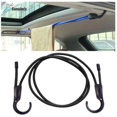 Dây phơi quần áo di động 146cm co giãn, thu gọn du lịch, khách sạn - 99.000₫