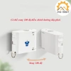 Dây phơi quần áo EMOMART không khoan, chịu tải 25kg, chống trượt gió, chống gỉ cao cấp 7