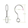 Dây phơi quần áo inox xích 2 đầu - Chống xô, đa kích thước, 2 móc chắc 2