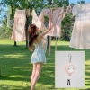 Dây phơi quần áo LINHU 10m di động thu gọn, chống gió, khóa cố định, bảo quản xoay chắc chắn, dây phơi du lịch - Giá siêu tiết kiệm 92.950₫ 7
