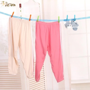 Dây phơi quần áo RAKUNET 5m ngoài trời nhỏ gọn chống trượt không cần cặp 17.900 VND 7