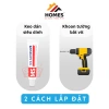 Dây Phơi Quần Áo Rút Gọn Tiện Lợi 4.2m Inox Cao Cấp Dán Tường, Lắp Đặt Dễ Dàng, Giá Ưu Đãi 179k 4