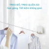 Dây phơi quần áo rút gọn Waternymph - Giàn phơi thông minh dán tường, khoan lỗ tiện lợi, giá chỉ 164.769₫ 2