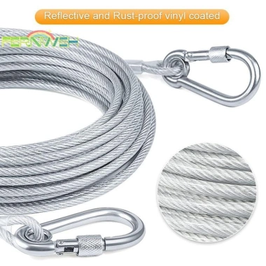 Dây phơi quần áo thép không gỉ 15m - Chống gió, di động, trong nhà ngoài trời, cắm trại mới 3 Dây phơi quần áo thép không gỉ 15m - Chống gió, di động, trong nhà ngoài trời, cắm trại mới 3